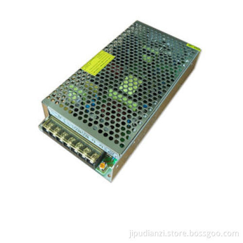 Metal Case Power Supply w/Single Output and 100 to 240V AC Input Voltages, 24V Output Voltages, 120W